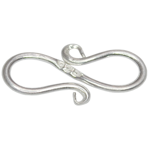 Lot De Fermoirs à Bascule Argent 925 - 2 Ensembles (4 Pièces) - 16x12mm Et 21x6mm