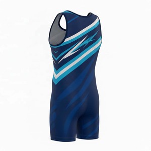New Arrival High Demand Men's Pink Black Striped Wrestling Singlet Fitted Spandex Polyester Stretch Sports Apparel OEM ODM - Product Image 5