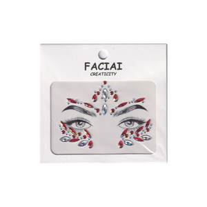 Silver <strong>Face</strong> <strong>Gem</strong> | Holographic Rhinestone <strong>Face</strong> Stickers | <strong>Festival</strong> &amp; Party <strong>Face</strong> Decor Wholesale . - Product Image 5