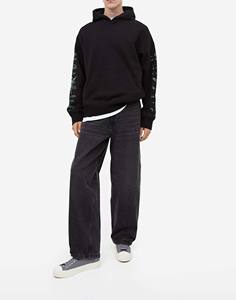 Sudadera con Capucha para Hombre, 100% Algodón, Estilo Holgado, Felpa Gruesa, Tie-Dye, Lavada, con Logotipo Bordado, Resistente al Viento y Transpirable, Gran Venta - Product Image 4