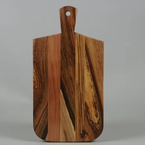 Juego de 3 Tablas de Cortar Redondas de Bambú, 3 Tamaños Surtidos, 1.5 cm de Grosor, Aptas para Lavavajillas, CRAFTS GALORE - Product Image 1