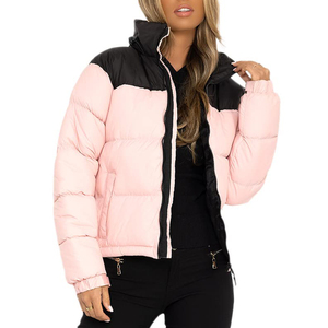 Doudoune coupe-vent pour femme Manteau matelassé durable pour vêtements d'extérieur d'hiver Isolation chaude respirante et design élégant - Product Image 6