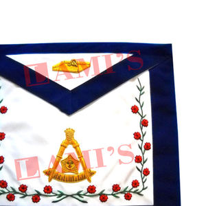 ผ้ากันเปื้อนลายสก็อตสำหรับเครื่องแบบเครื่องราชกกุธภัณฑ์สไตล์14th งานปักตามสั่ง - Product Image 3