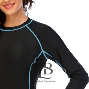 Rash Guard MMA pour femmes, vêtements de fitness à manches longues, vêtements de sport, vêtements pour dames, en bas quantité minimale de commande, meilleur style personnalisé - Product Image 2