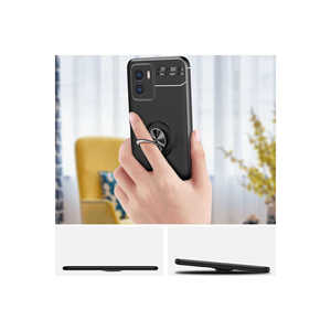 Coque de protection de luxe pour Vivo Y15S MRSA Ravel, étui en silicone souple de qualité supérieure, noir-rose or, TPU souple, élégant, INS Y19 A34 - Product Image 4