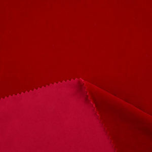 Superior Quality 145 CM Width MAROON Eco-Friendly Medium <b>Weight</b> Velvet <b>Fabrics</b> 100% Polyester Dresses Luggage Weddings Garment - Product Image 5