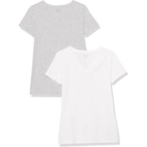 T-shirts à col en V tricotés décontractés à la mode pour femmes vente en gros d'été - Product Image 1