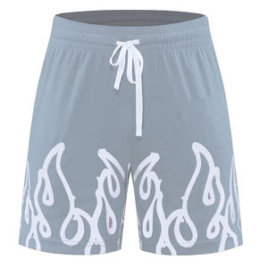 Best <b>Men's</b> Basketball Shorts 100% Polyester Breathable Wholesale Athletic Wear Casual Short Pants Plus Size Mesh Design - Product Image 1