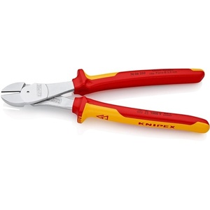 Cizallas de corte lateral de alta resistencia KNIPEX de 250 mm VDE Form 0 con mangos multicomponentes - Product Image 4