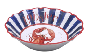 Juego de Platos de <span class=keywords><strong>Melamina</strong></span> con Diseño de Cangrejo Náutico |   <span class=keywords><strong>Vajilla</strong></span> de Plástico Ligera y Ecológica para el Hogar y Fiestas al Aire Libre - Product Image 3