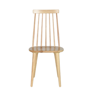 Chaises de salle à manger de restaurant de style japonais meubles d'intérieur extérieurs de bonne qualité chaises de salle à manger sans bras naturelles à vendre - Product Image 1