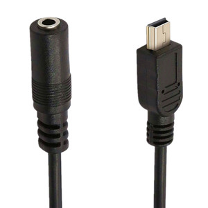 3,5mm hembra a 5 pines Mini <span class=keywords><strong>USB</strong></span> macho Cable adaptador de micrófono <span class=keywords><strong>Micro</strong></span> <span class=keywords><strong>USB</strong></span> <span class=keywords><strong>Jack</strong></span> macho a 3,5mm hembra Cable adaptador de auriculares 0,3 m - Product Image 2
