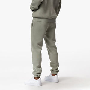 Custom Oversize Acid Washed Tracksuit <b>Men</b> Vintage Hoodie 2 Piece Set French Terry Screen Print Sweatsuit Plus Size Adults Winter - Product Image 5