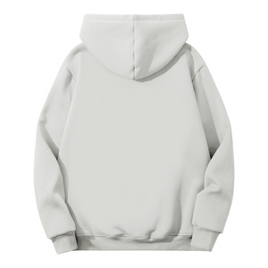 Haute Qualité Impression Logo Basics Coton Mélangé Goutte D'épaule Unisexe Hoodies Surdimensionné Hommes Hoodies Conception Personnalisée Hoodies - Product Image 2