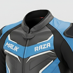 Respirant taille réglable couleur unie vente en ligne pour moto et vêtements de course automobile hommes moto veste en cuir - Product Image 3