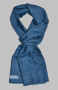 Bufanda y Chal de Cachemira 100% para Invierno, Largo, Ligero y Cálido, con Logotipo Personalizado, Color Sólido, Hijab de Moda para Mujer, de Delhi - Product Image 2