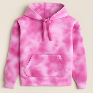 100% algodón French Terry 420 GSM Tallas grandes Ropa de calle Sudaderas con capucha Peso pesado Venta personalizada Tie Dyed Wash Sudaderas con capucha para hombres - Product Image 5