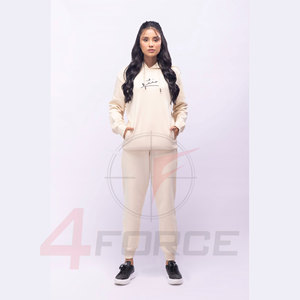 ชุดวอร์มมีฮู้ดสำหรับผู้หญิงผ้าคอตตอนรุ่นล่าสุดออกแบบได้ตามต้องการสไตล์ของคุณเอง - Product Image 1