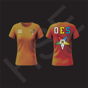 Camiseta de Mujer OES con Estampado de Llamas Multicolores, Estilo Urbano Moderno, Talla Grande - Product Image 3