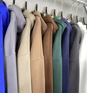 Sweat-shirt à capuche en molleton français personnalisé pour homme, coupe régulière, impression gonflée, broderie, sweat-shirt à capuche en gros, coton de haute qualité - Product Image 4