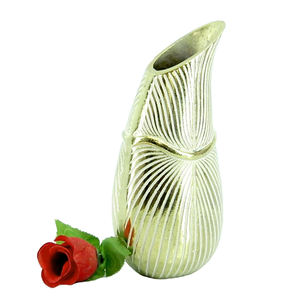 Vase à fleurs exquis décor de chambre gravé à la main pot de fleur décoratif en métal de haute qualité pots de fleurs en métal standard premium vase - Product Image 2