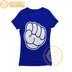 Venta al por mayor personalizada Zeta Phi Beta mujeres camiseta hermandad ropa algodón camisetas más finas mujeres fraternidad prendas - Product Image 3