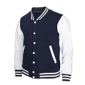 Vestes universitaires en Satin de haute qualité personnalisées pour hommes les plus vendus nouveau Style Letterman Slim Fit avec tissu en toile à col montant - Product Image 2