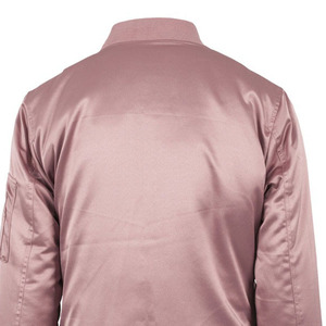 Chaqueta Bomber para mujer con logotipo personalizado y Color, chaqueta Bomber clásica a la moda, abrigo, ropa, prendas de vestir, chaqueta Bomber con cremallera para mujer - Product Image 5