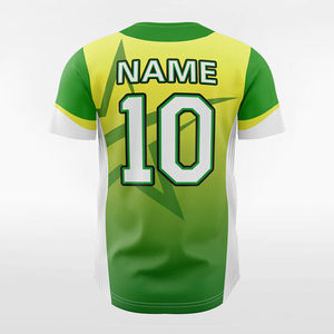 Camiseta de Béisbol con MOQ Bajo, Impresión Digital, Logotipo Personalizado, para Adultos, Cómoda, Transpirable, Manga Corta, Personalizable para Equipos - Product Image 4