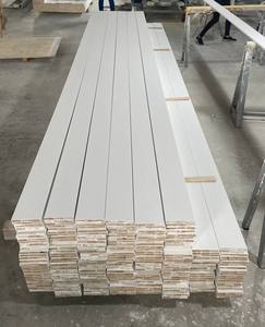 Moldura de Techo de Madera de Pino con Junta de Dedos SSR VINA, Moldura Decorativa para Techo, Pared Interior, Gabinete de Cocina - Product Image 4