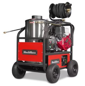 Nettoyeur haute pression à eau chaude en plastique de qualité industrielle et DIY, 4000 PSI, 4 GPM, avec enrouleur de tuyau, OEM/ODM - Product Image 1