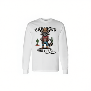 Camiseta de manga larga Unhinged And Feral Raccoon para niño pequeño - Product Image 2