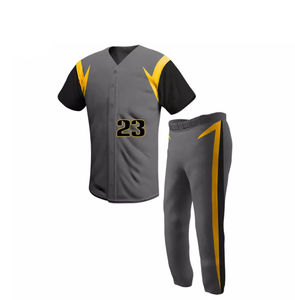 Profesional hecho a medida su propio diseño de alta calidad peso ligero mejor diseño ropa deportiva uniforme de béisbol - Product Image 5