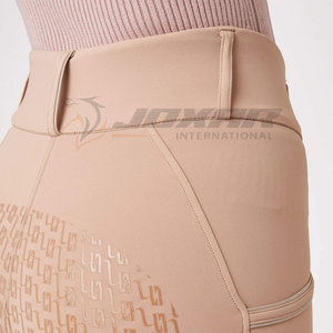 Jodhpurs นักขี่ม้าที่มีน้ำหนักเบามีตะเข็บเสริมตามหลักสรีรศาสตร์พอดีเนื้อผ้าทนทานต่อความชื้นและประสิทธิภาพการขับขี่ - Product Image 4