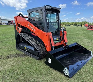 รถตักล้อยางคุณภาพสูง Kubota SVL97-3 เครื่องยนต์ดีเซล บุ้งกี๋ขนาด 0.45 เมตร รับประกัน 1 ปี รถตักขนาดเล็กแบบใหม่เอี่ยม - Product Image 1