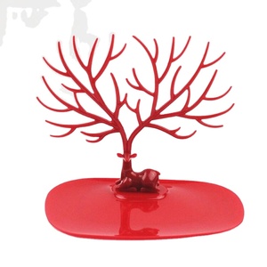 R. Vassoio di cervo gemma portaoggetti <span class=keywords><strong>albero</strong></span> corno espositore espositore gioielli <span class=keywords><strong>porta</strong></span> <span class=keywords><strong>orecchini</strong></span> elegante ed elegante contenitore di gioielli - Product Image 3