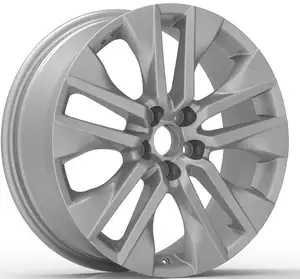 OEM ODM Silver Wheel Factory Manufacture Verschiedene Räder Custom Forged Aluminium legierung Felgen Auto Naben