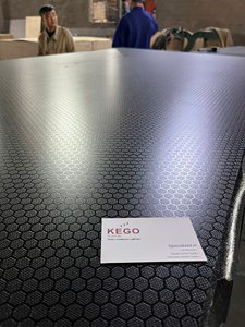 Vietnamese Industrial Hexagon Anti Slip Water Boil Proof A2 Film Faced Plywood - Product Image 5