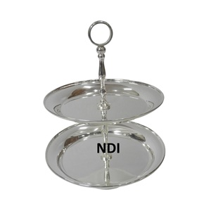 Vaisselle de restaurant accessoires de décoration fêtes de mariage support de serveur de gâteau conception à la main support de plateau de gâteau - Product Image 5