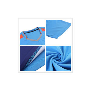 Camisetas deportivas personalizadas para tenis de mesa para hombre y mujer, pantalones cortos de poliéster sublimado, ropa de tenis transpirable, uniformes de Bádminton - Product Image 3