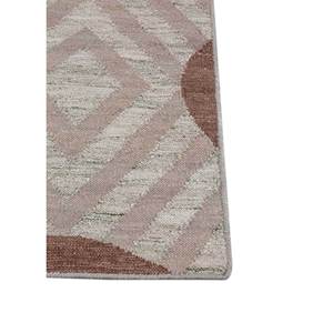 Alhambra Ivory Flat Weave Wool <b>Rugs</b> Geometric Handmade Rectangle <b>Rugs</b> for Home for Living Room Bedroom Hallway-Model ADWL-13127 - Product Image 4