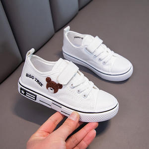 All'ingrosso scarpe sportive con suola morbida per bambini scarpe <span class=keywords><strong>in</strong></span> pelle bianca per bambini scarpe Casual per ragazzi e ragazze - Product Image 3