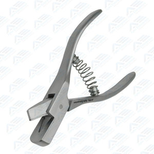 Outil de marquage d'oreille vétérinaire en acier inoxydable léger de 6 "avec encoche de précision - Product Image 3