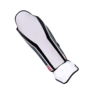 Vente en gros de protège-tibias Muay Thai en cuir de vachette et protège-tibias de kickboxing Protection des jambes pour l'entraînement des arts martiaux de karaté - Product Image 6