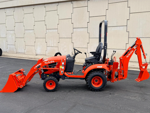 Entrega Gratuita Tractor de Ruedas Kubota BX23S con Cortadora de Césped y Retroexcavadora - Product Image 5