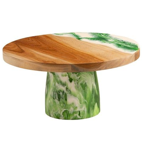 Présentoir à gâteaux en résine époxy avec design personnalisé pour hôtel de mariage et maison Présentoir à gâteaux en résine Design et taille personnalisés - Product Image 6