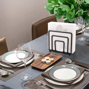 Hot Selling Modern DCI Brand Metal Napkin Holder for <b>Wedding</b> Decorations Napkin Stand Tabletop <b>Tissue</b> Dispenser - Product Image 4