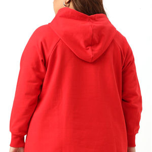 Sudaderas con Capucha Casuales de Alta Calidad para Mujer, Tallas Grandes, Modernas, 100% Algodón, Servicio OEM Personalizable - Product Image 2