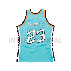 Tenue de basketball personnalisée de qualité supérieure avec impression par sublimation – Ensemble professionnel respirant grande taille – Vente en gros - Product Image 2