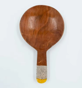 Cuillère de service en bois naturel avec polissage lisse Cuillère de service ergonomique en bois pour les tâches quotidiennes de la cuisine - Product Image 5